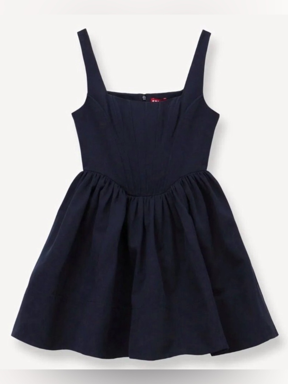 NWT Staud Landscape Dress in Navy size 4 - Picture 4 of 12